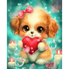 Schattige puppy-Diamond Painting