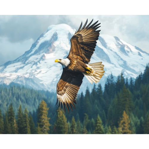 Diamond painting - Majestueuze adelaar