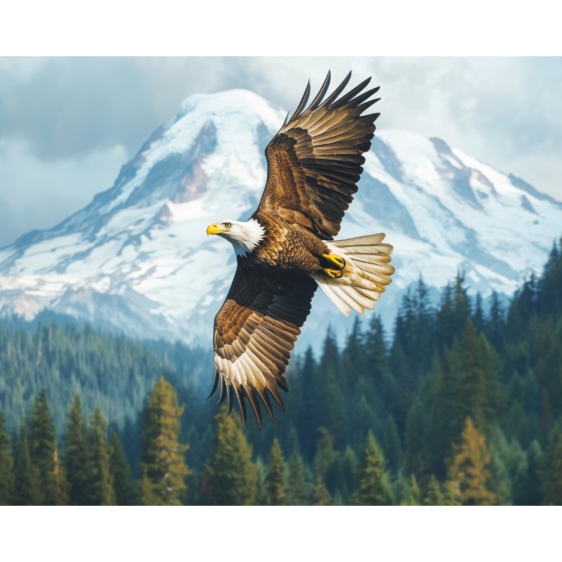 Diamond painting - Majestueuze adelaar