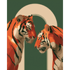 Twee tijgers-Diamond Painting