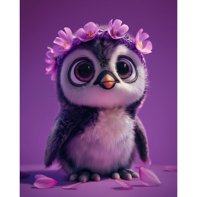 Leuke pinguïn | Diamond Painting – Myth Of Asia