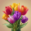 Kleuren van de lente-Diamond Painting