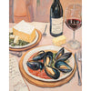 Mosselen diner - Diamond Painting
