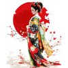 Japanse geisha - Diamond Painting