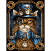 Mme Steamfur - by Sarah Richter - Diamond Painting