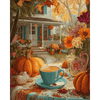 Halloween-ochtend - Diamond Painting