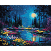 Sterrennacht tuin - Diamond Painting