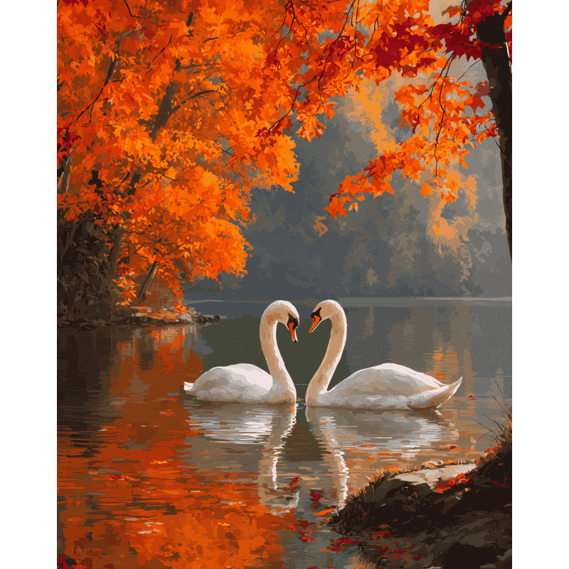Heerlijke herfst - Diamond Painting