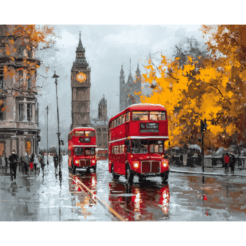Tijdloos Londen - Diamond Painting