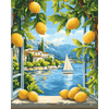 Lago & Citroenen - Diamond Painting