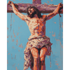 Jezus aan het kruis - Diamond Painting