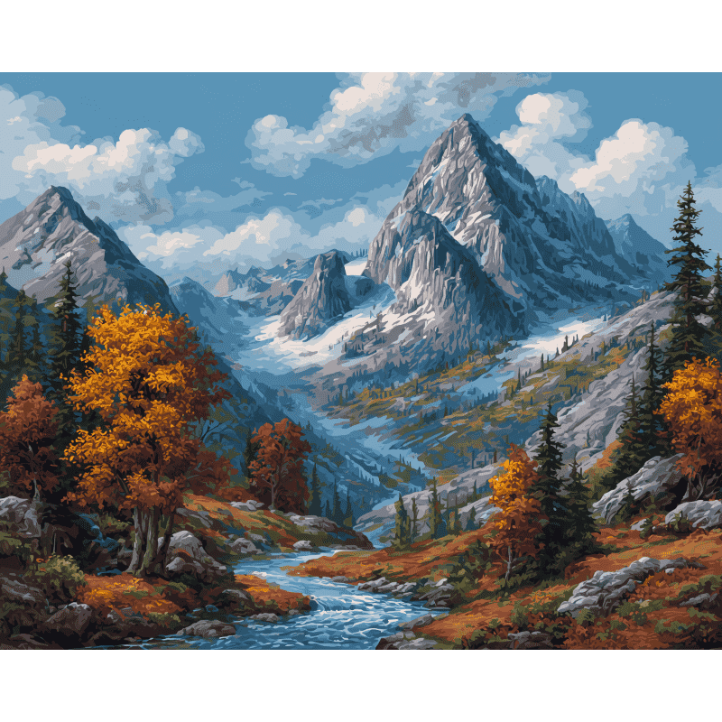 Herfstpieken - Diamond Painting