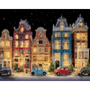 Kerstavond in Amsterdam - Diamond Painting
