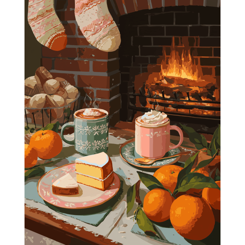 Mandarijnenaroma - Diamond Painting