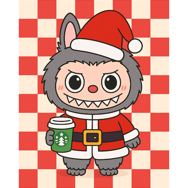 Kerstpop - Diamond Painting