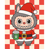 Kerstpop - Diamond Painting
