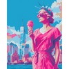 Amerikaanse droom - Diamond Painting