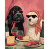 Elegante honden - Diamond Painting