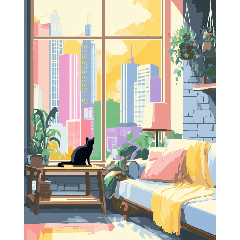 Loft in New York - Diamond Painting