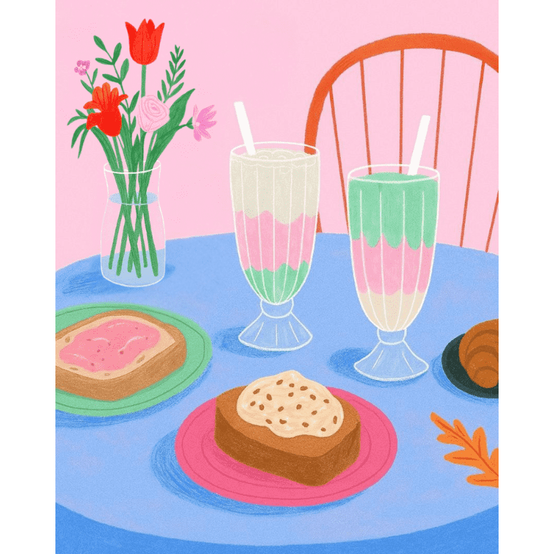 Milkshakes - Diamond Painting
