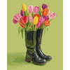 Bloemenstappen - Diamond Painting