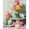 Pastelkleurige paaseieren - Diamond Painting
