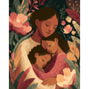 Gedragen door liefde - Diamond Painting