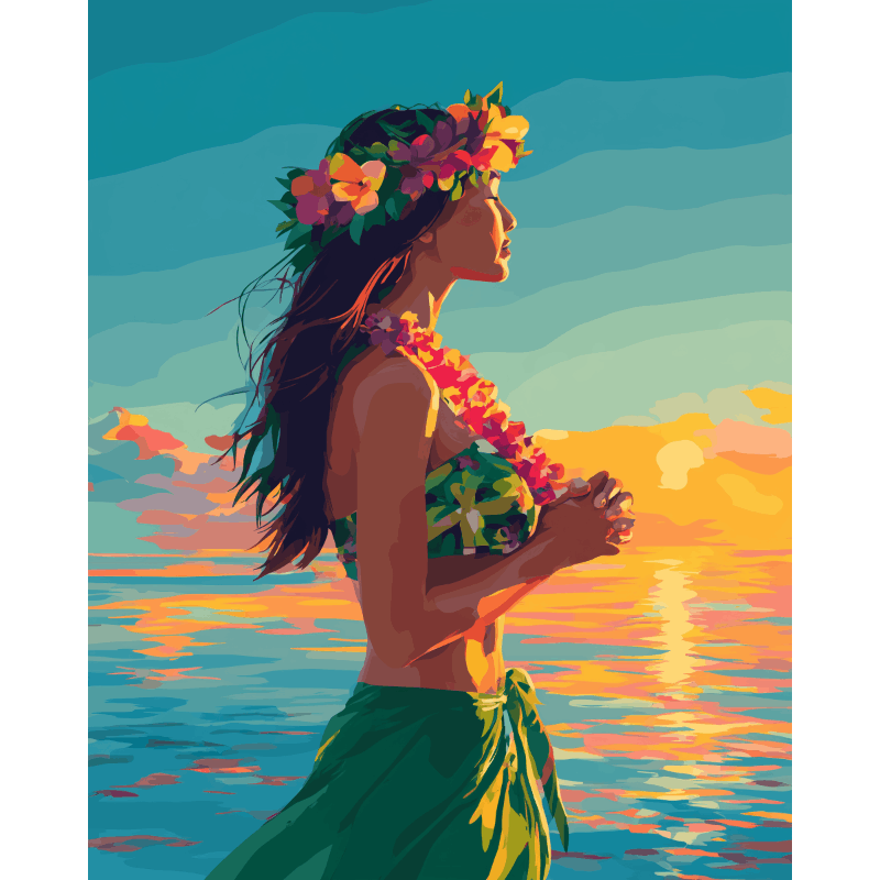 Huladansers - Diamond Painting