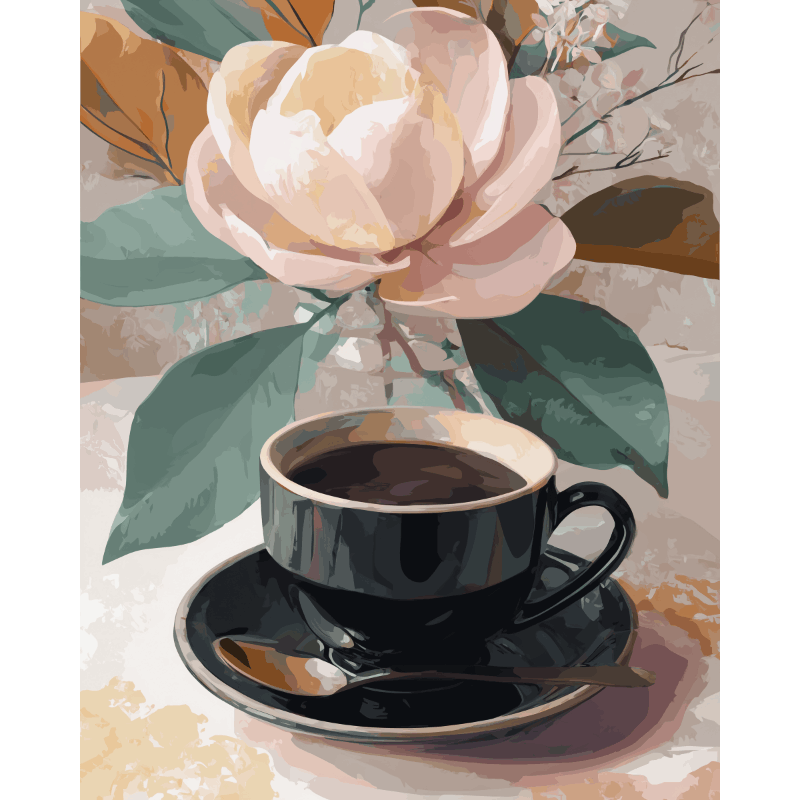 Ochtendritueel - Diamond Painting