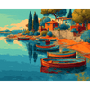 Mediterrane haven - Diamond Painting