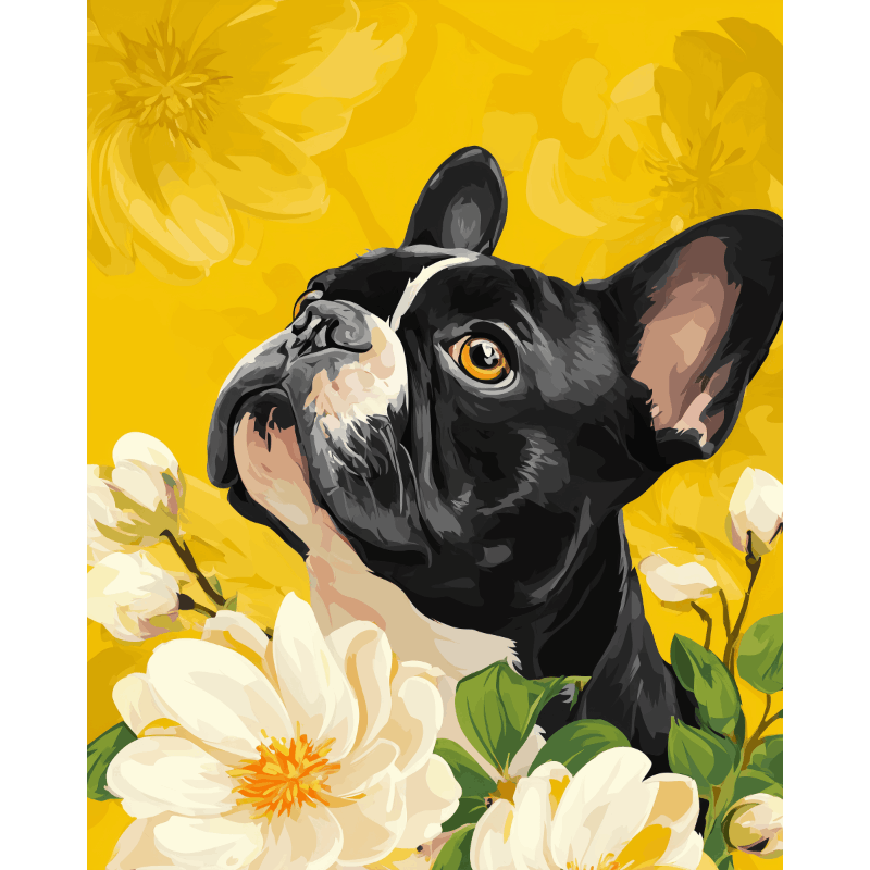 Magnolia’s Franse stijl - Diamond Painting