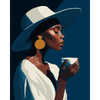 Middernachtkoffie - Diamond Painting