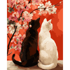 Samen onder bloemblaadjes - Diamond Painting