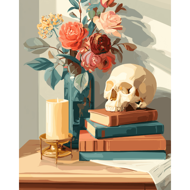 Moderne vanitas - Diamond Painting