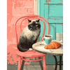 Een chagrijnige ochtend - Diamond Painting