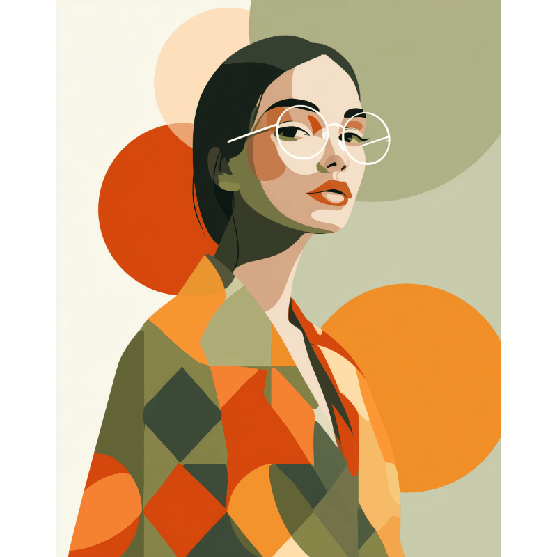 Scandinavisch meisje - Diamond Painting