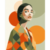 Scandinavisch meisje - Diamond Painting