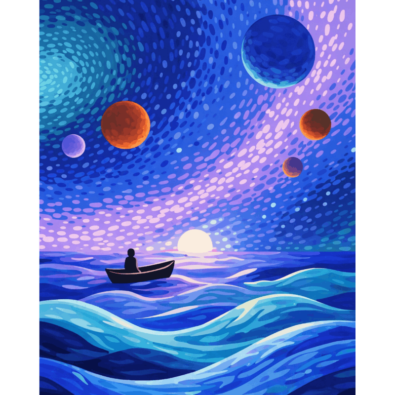 Einde van de wereld - Diamond Painting