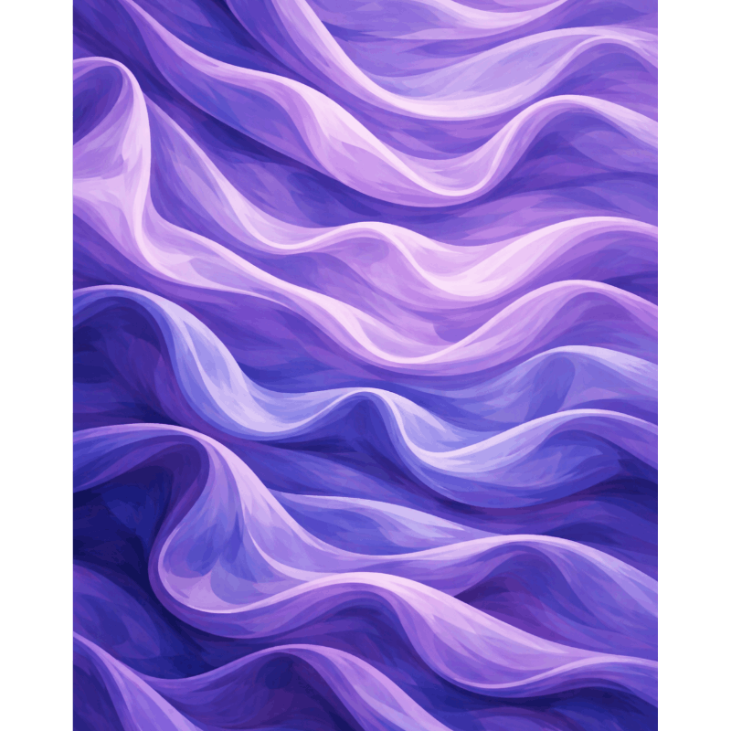Paars satijn - Diamond Painting