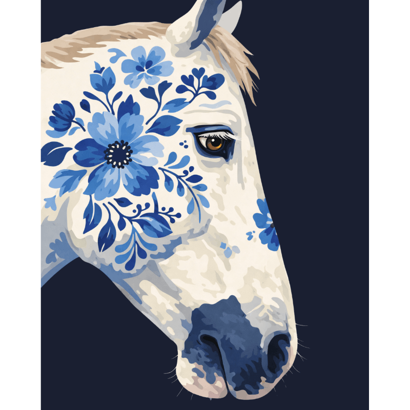 Bloeiende geest - Diamond Painting