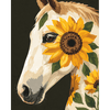 Zonnebloem merrie - Diamond Painting