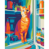 Bedelend om eten - Diamond Painting