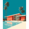 Moderne villa - Diamond Painting