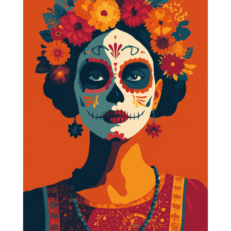 Los muertos - Diamond Painting