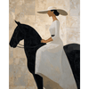 Evenwichtige ruiter - Diamond Painting