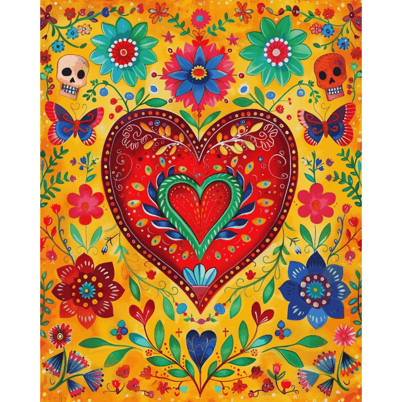 Heilig hart - Diamond Painting