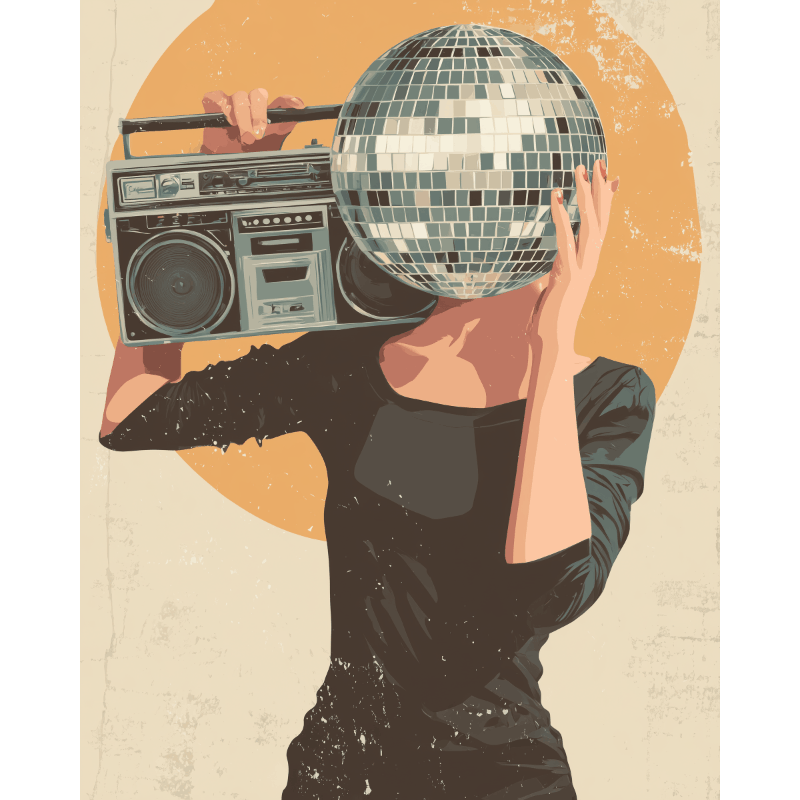 Disco queen - Diamond Painting