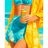 De zon schijnt - Diamond Painting