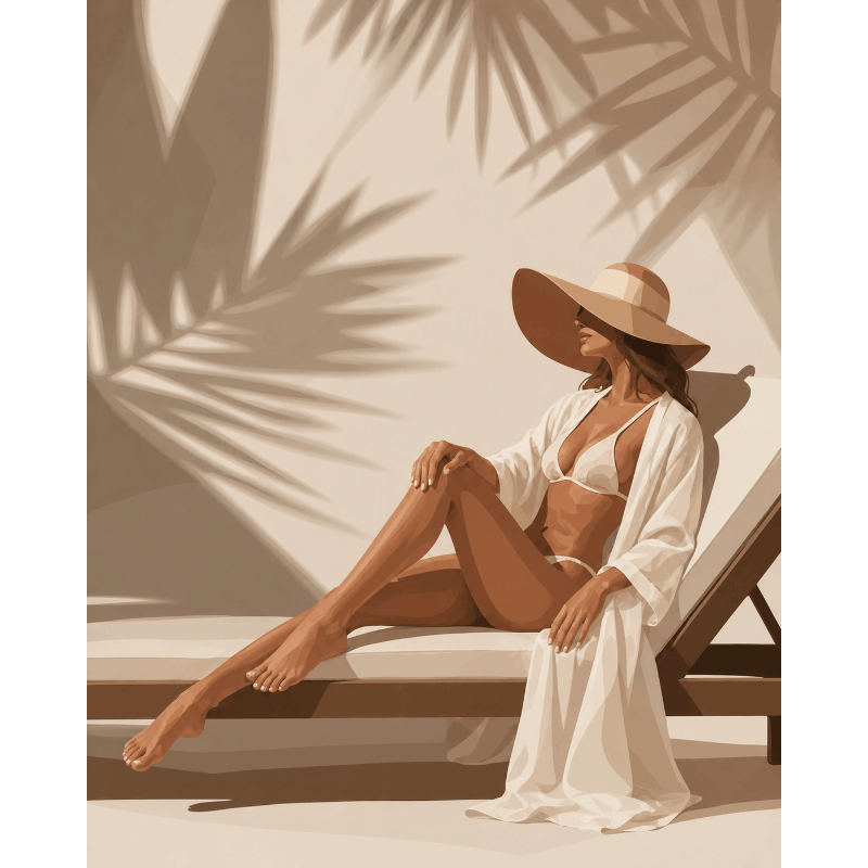 Vakantiegevoel - Diamond Painting