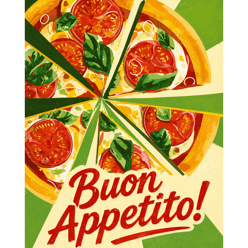 Buon appetito - Diamond Painting